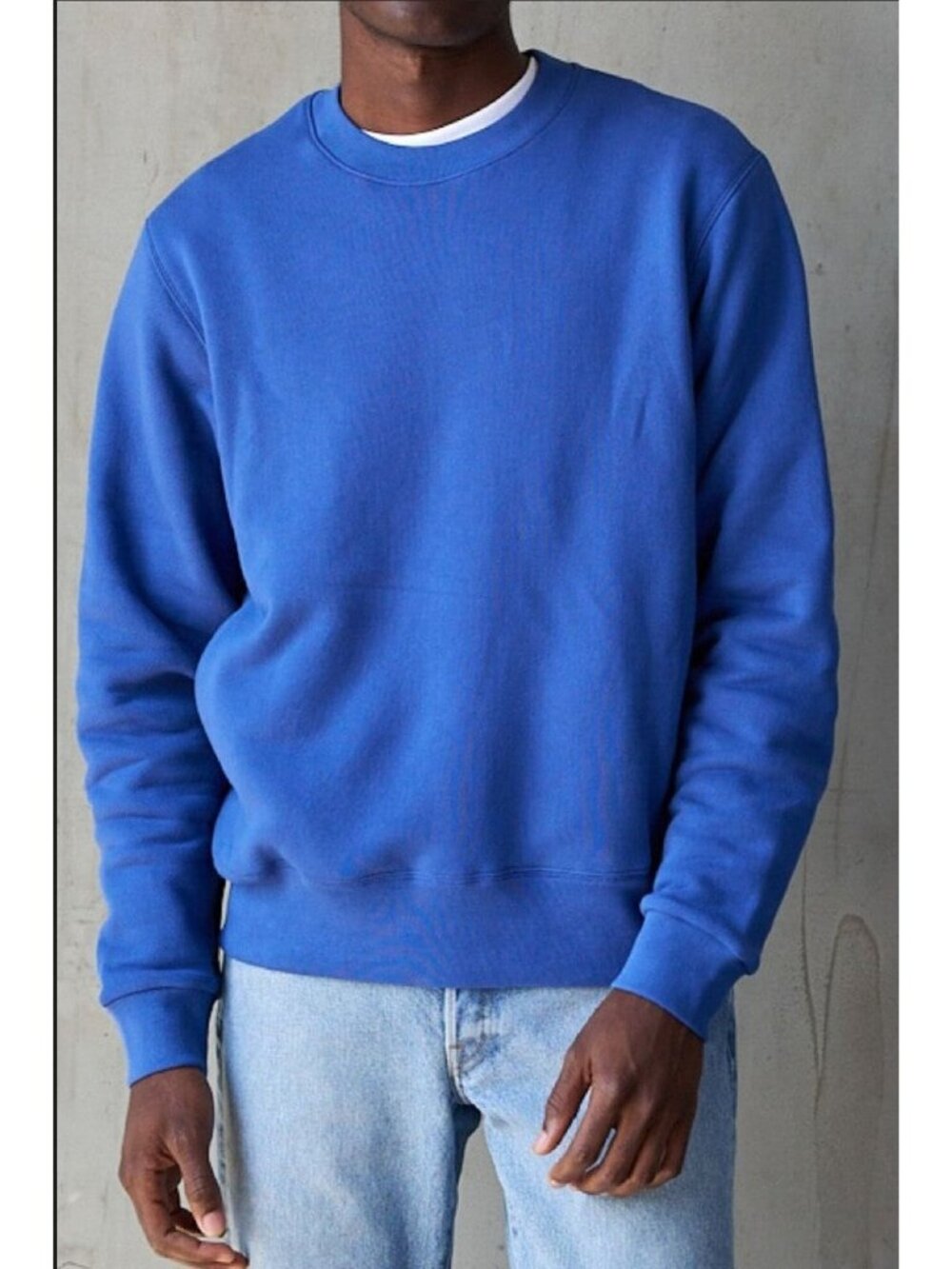 AYR The BLT Sweatshirt Men's Size XS in Bocce Blue New Without Tags!